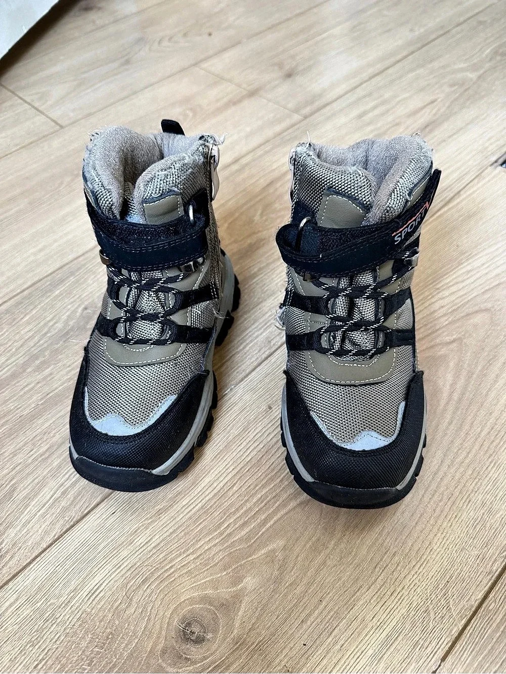 V Sport Kids Winter Boots Gray & Black EU 28